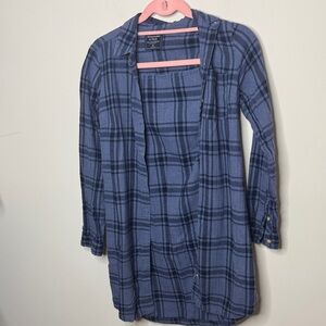 Abercrombie & Fitch Blue Plaid Dress